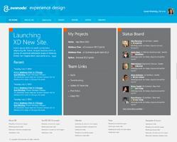 Avanade XD TeamSite screenshot